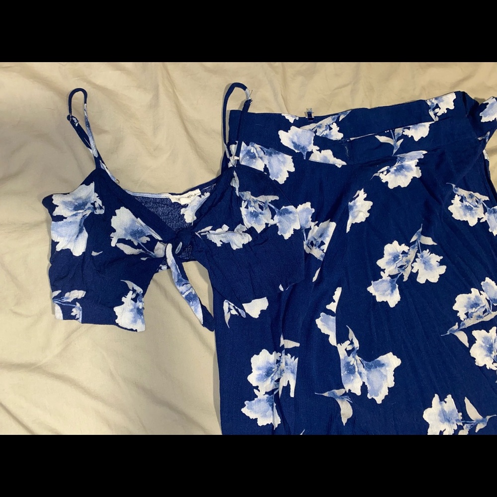 Two Piece Set - Maxi skirt and top